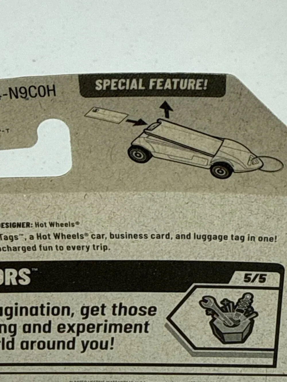 Hot Wheels Twin Tags Experimotors New for 2026 Diecast Car